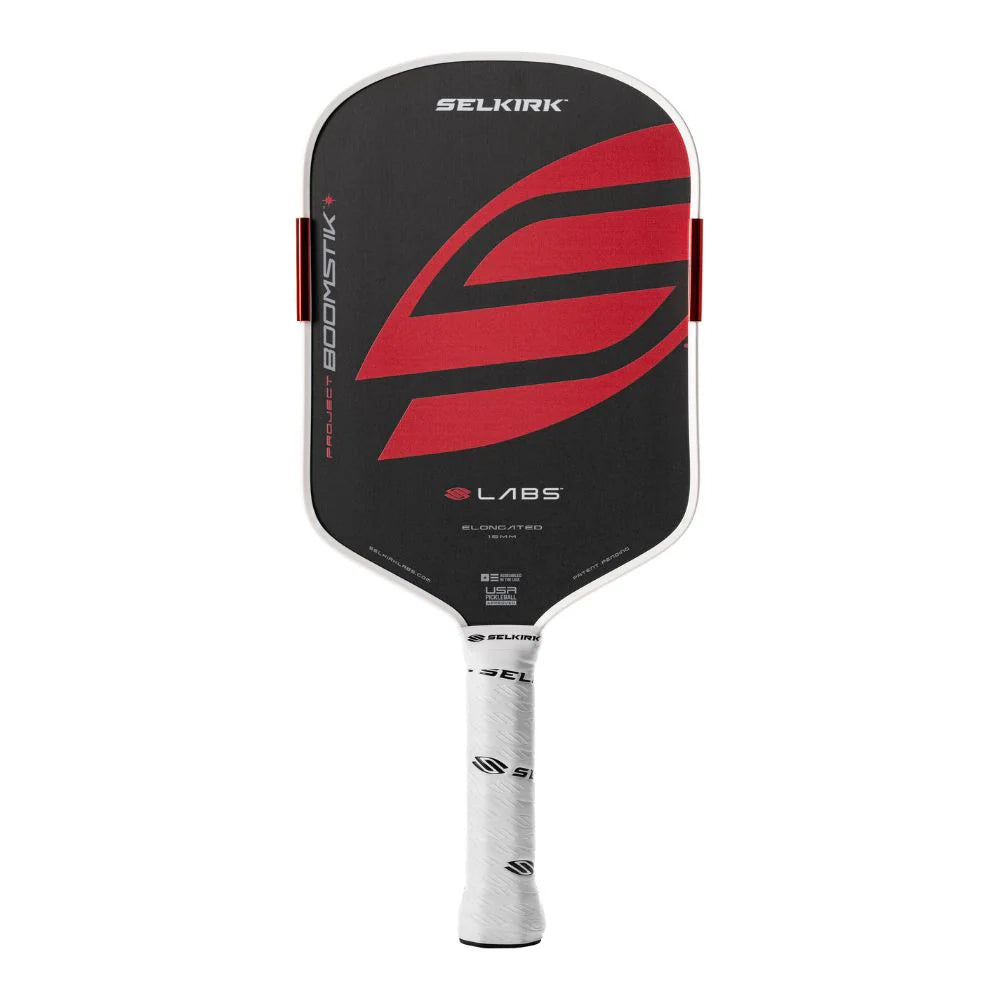 Selkirk LABS Project Boomstik Elongated 16mm Carbon Fiber Pickleball Paddle (Inertia Tuned)