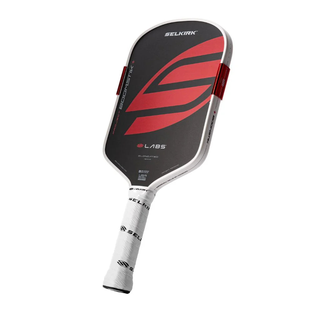 Selkirk LABS Project Boomstik Elongated 16mm Carbon Fiber Pickleball Paddle (Inertia Tuned)