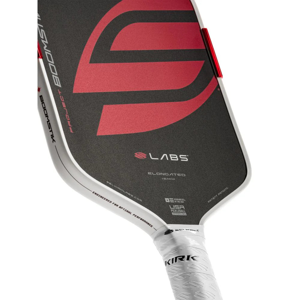 Selkirk LABS Project Boomstik Elongated 16mm Carbon Fiber Pickleball Paddle (Inertia Tuned)