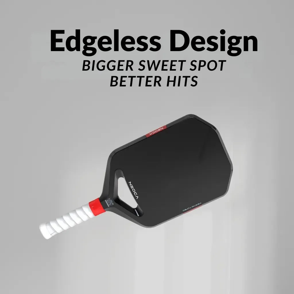 NEOCA Pro Series Carbon Fiber Pickleball Paddle – Edgeless, Large Sweet Spot, Light & Aero for Power & Control