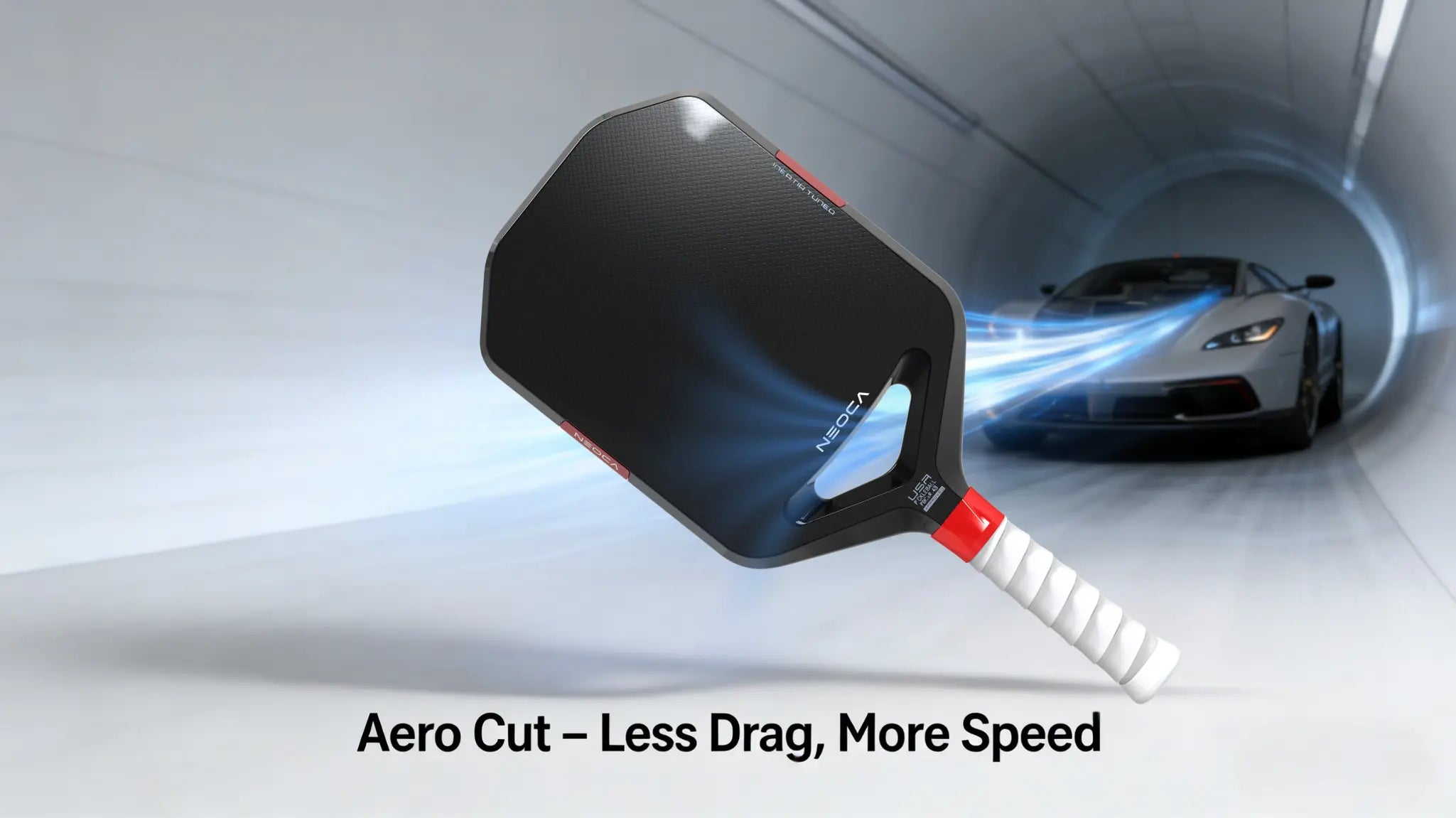 NEOCA best pickleball paddle for beginner-aero cut, less dragm more speed